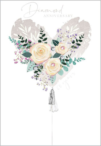 Picture of DIAMOND ANNIVERSARY CARD